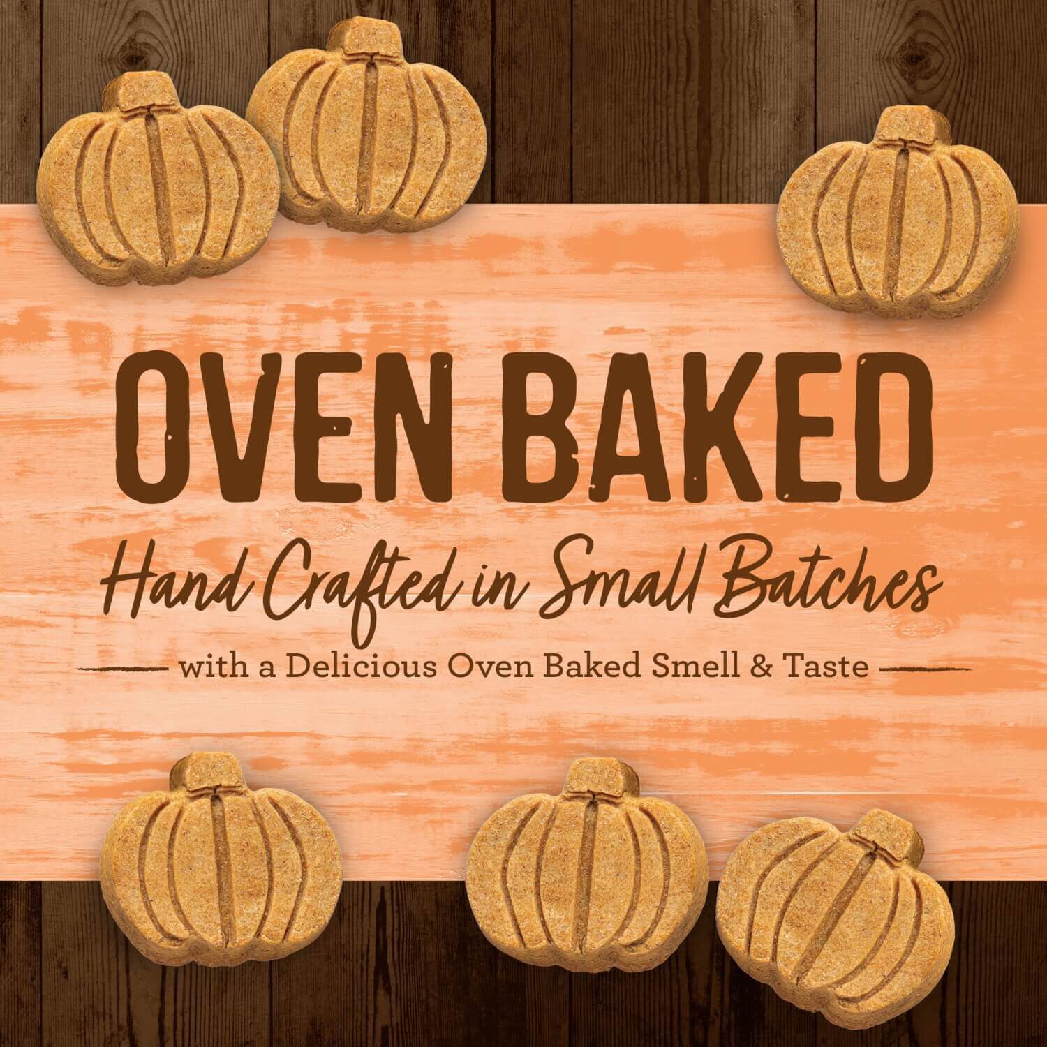 Merrick Oven Baked Pumkin Patch Crunchy Dog Treats