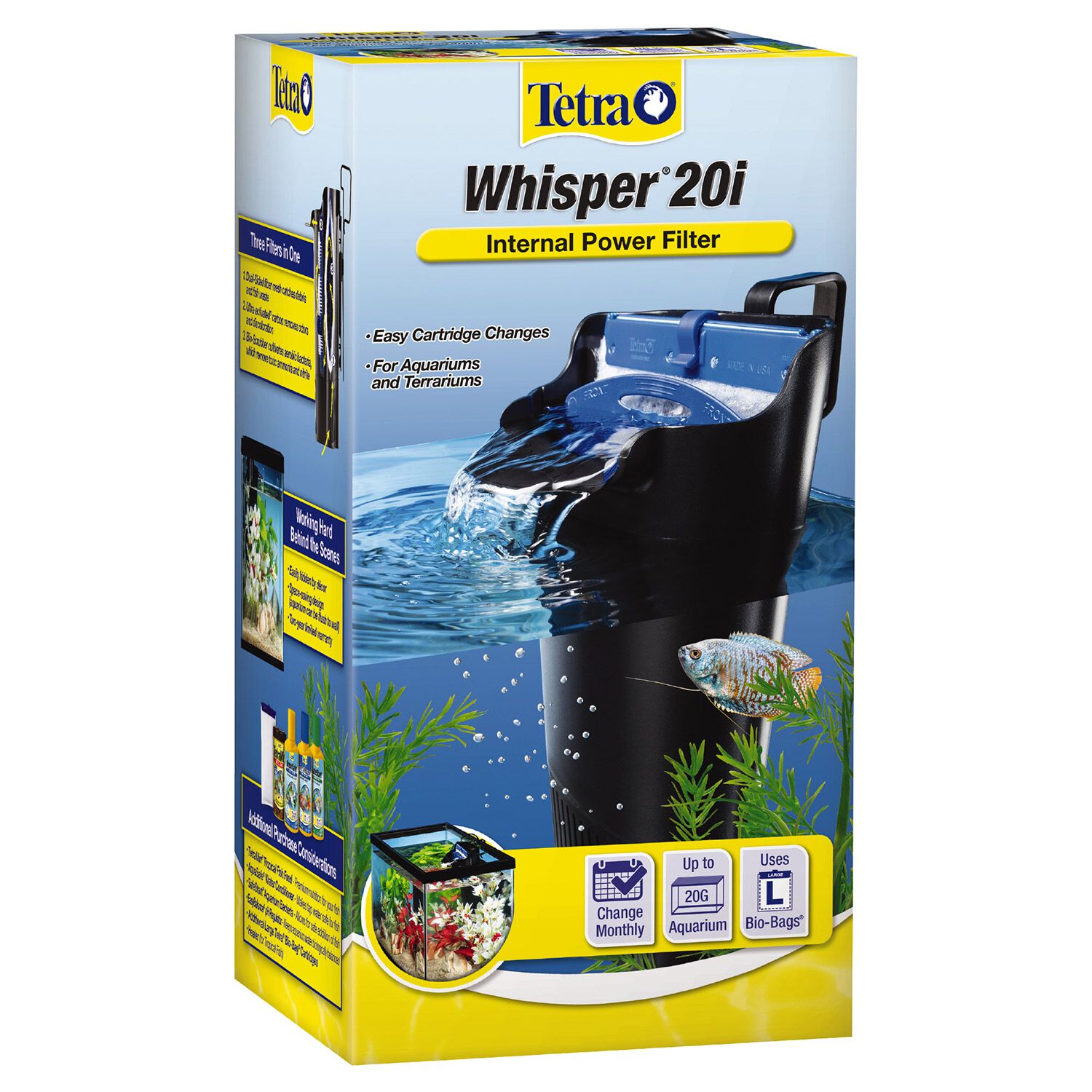 Tetra Whisper 20I Internal Power Filter