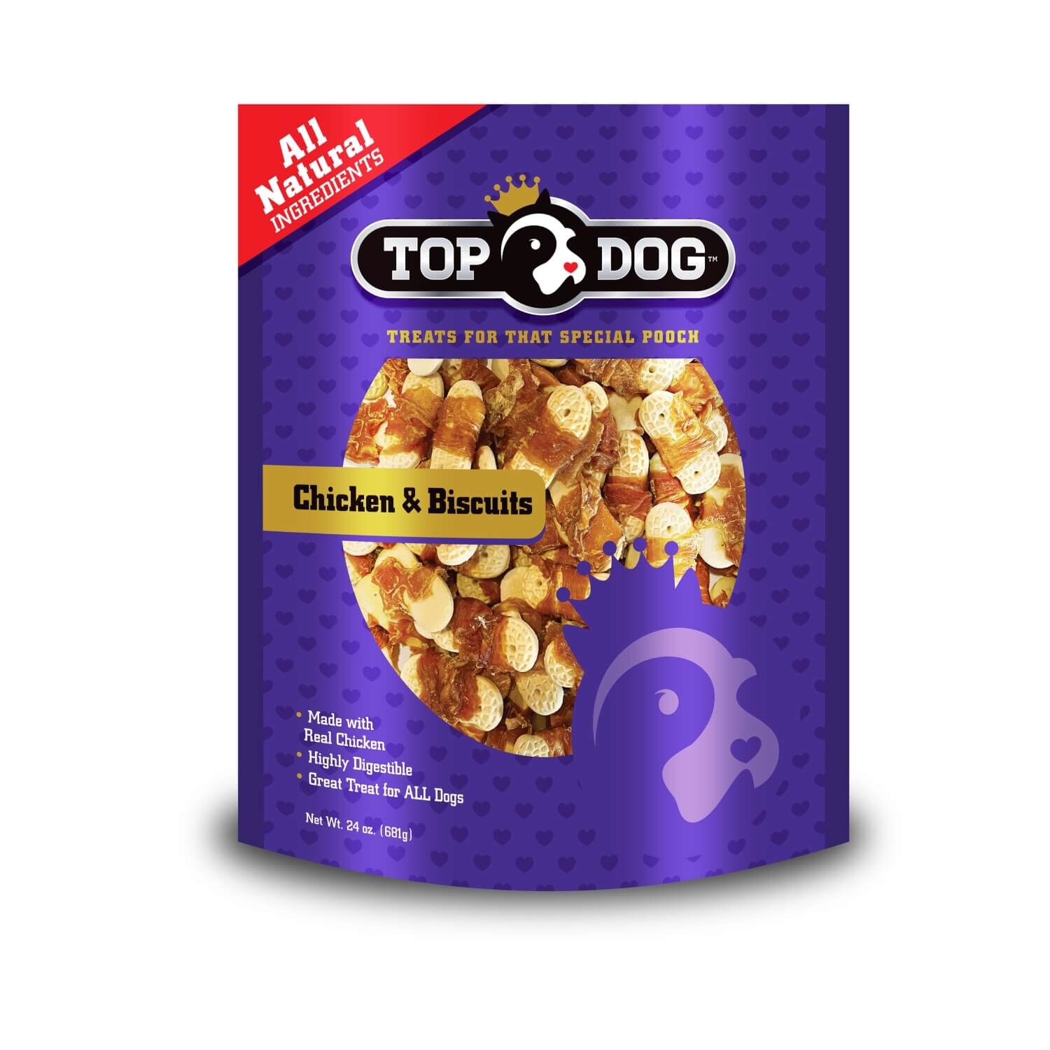 Top Dog Chicken & Biscuits Dog Treats