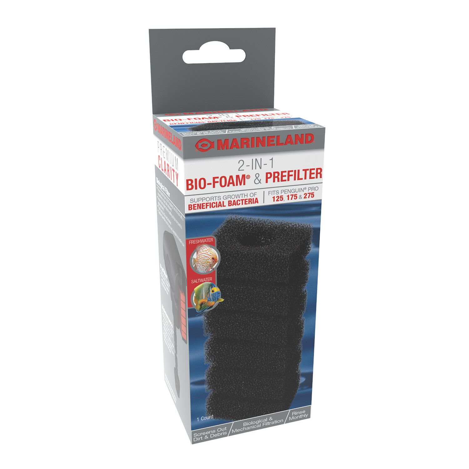 2-In-1 Bio-Foam Prefilter For Penguin Pro 125/175/275