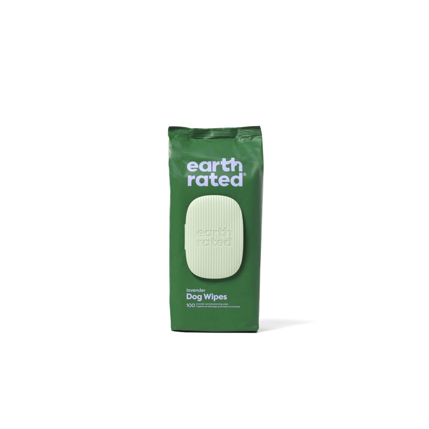 Earth Rated 100 Lavender Compostable Dog Wipes