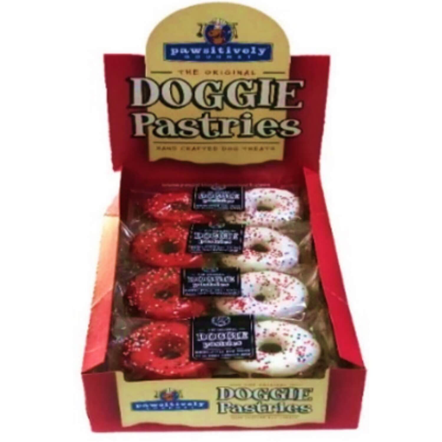 Pawsitively Gourmet Christmas Doughnuts Dog Treats, 2 Pack