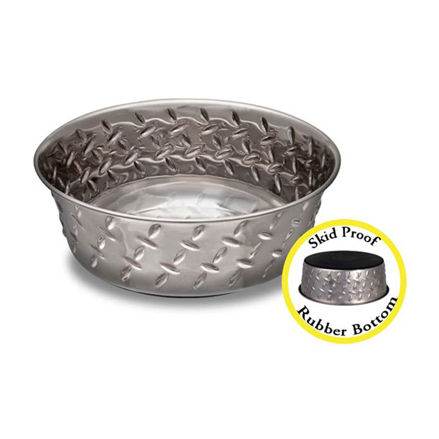 Ruff N' Tuff Diamond Plate Bowl