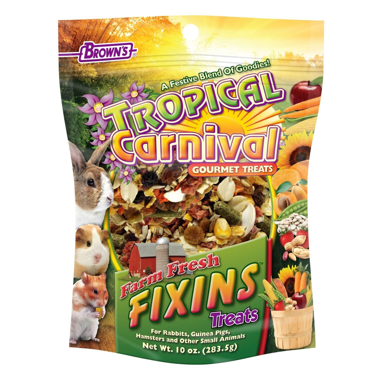 Tropical Carnival Farm Fresh Fixins Small Animal Treat