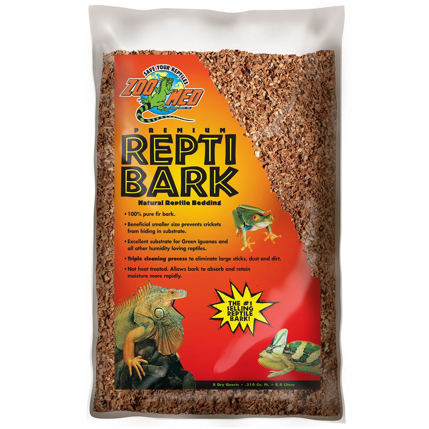Zoo Med Reptibark Natural Reptile Bedding Substrate