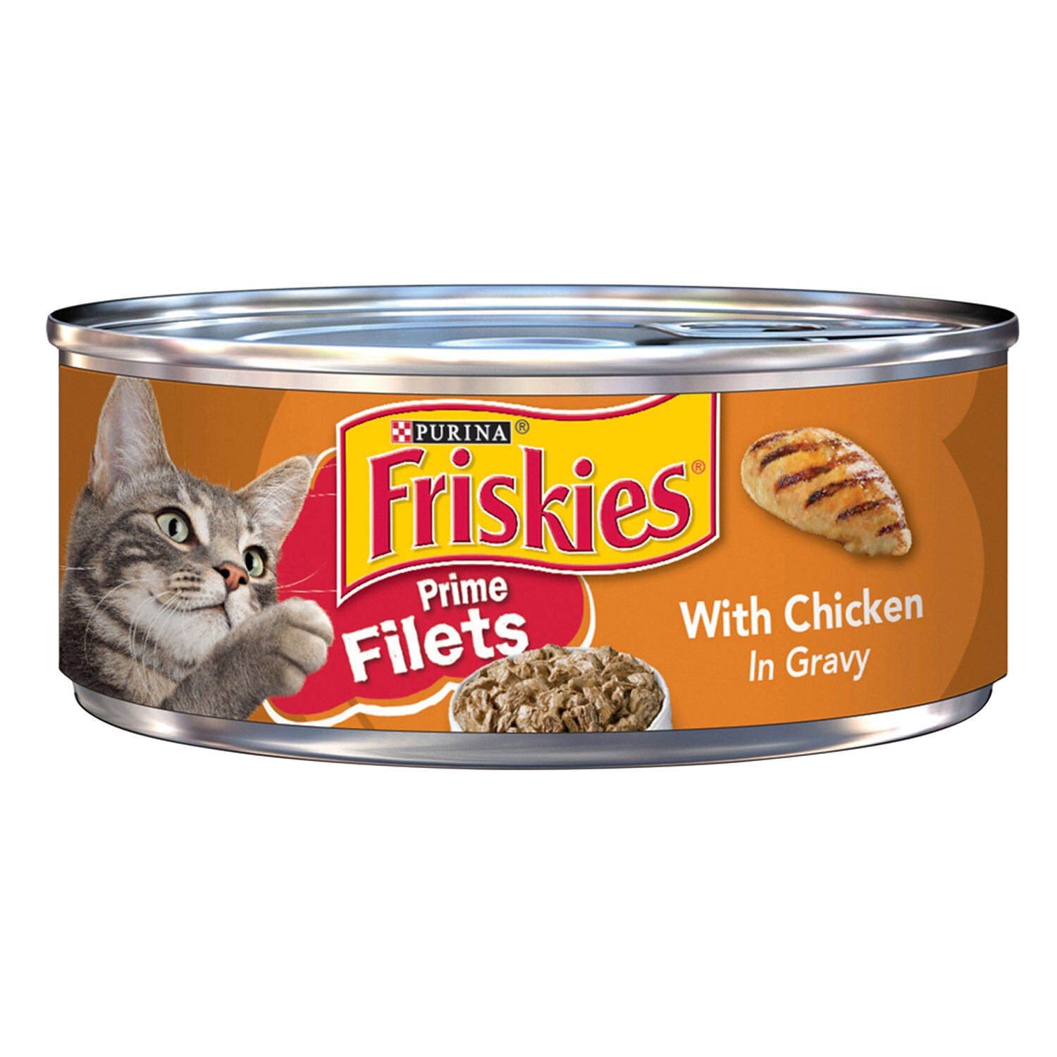 Friskies Prime Filets With Chicken In Gravy Wet Cat Food