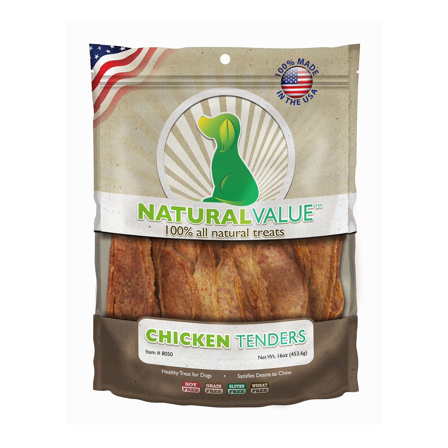 Loving Pets Natural Value Chicken Tenders Dog Treat