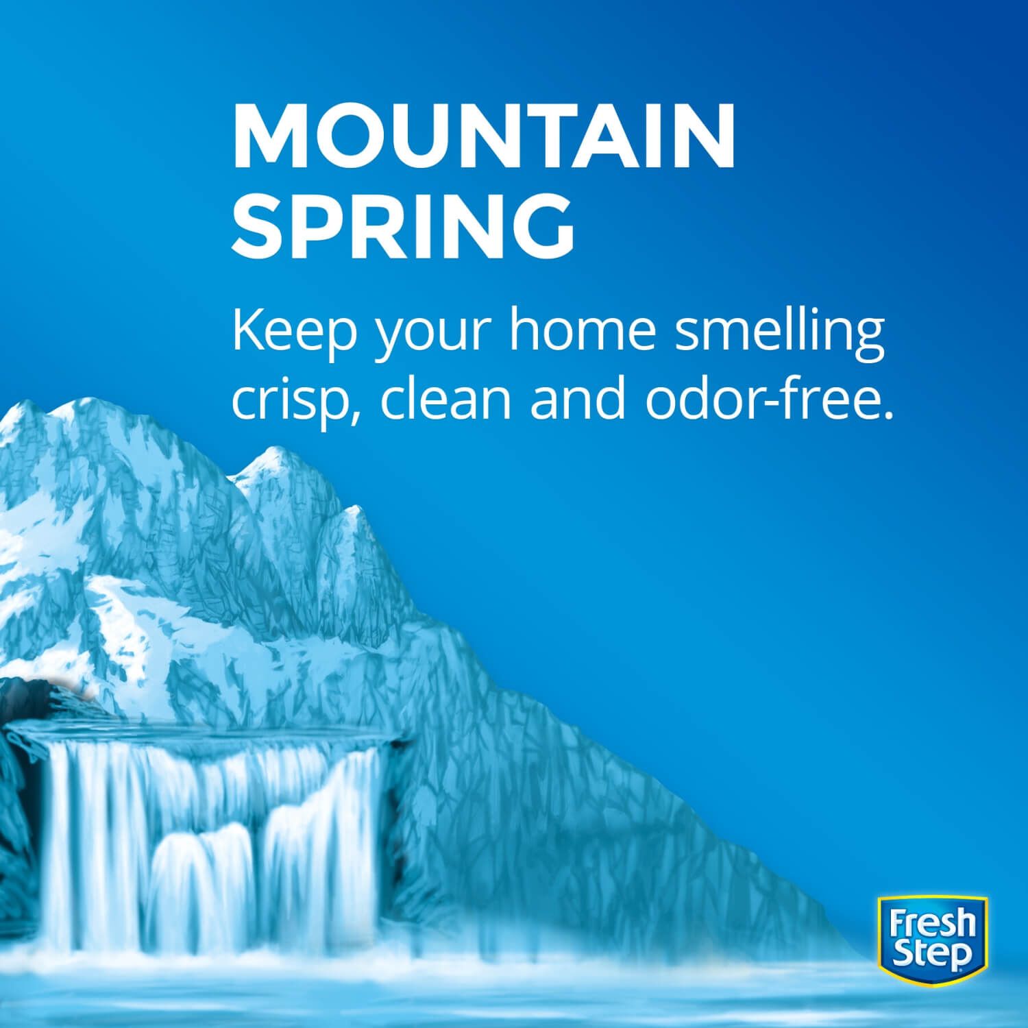 Fresh Step Extreme Mountain Spring Scented Clumping Cat Litter With Febreze