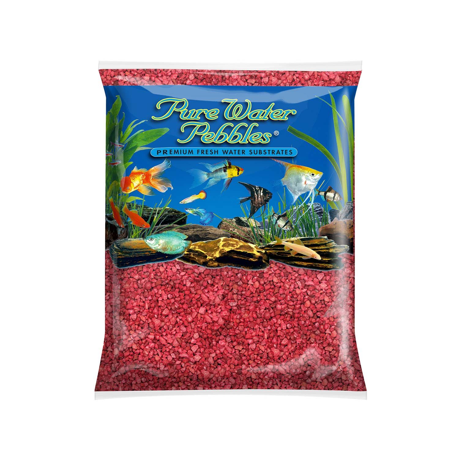 Aquarium Gravel, Currant Red