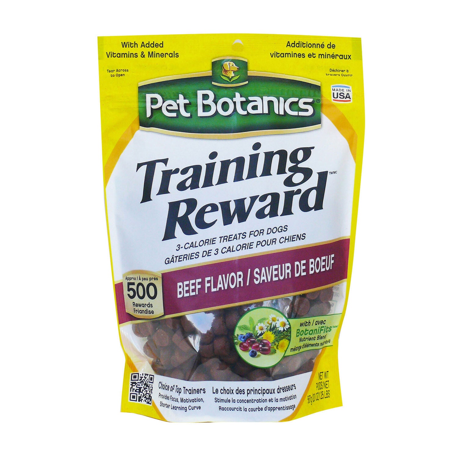 Pet Botanics Training Reward Beef Flavor Dog Treat