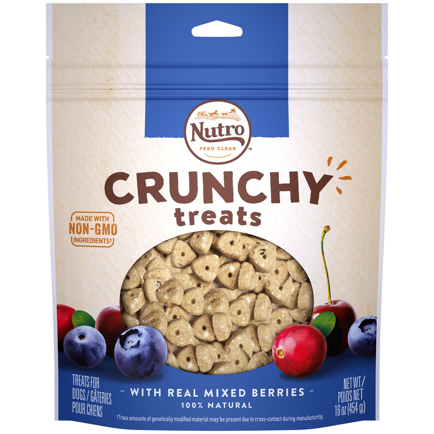 Nutro Crunchy Dog Treats - Mixed Berry