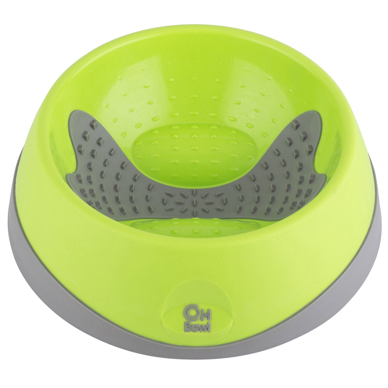 Lickimat O.H. Oral Health Dog Bowl For Medium To Large Dogs, Green
