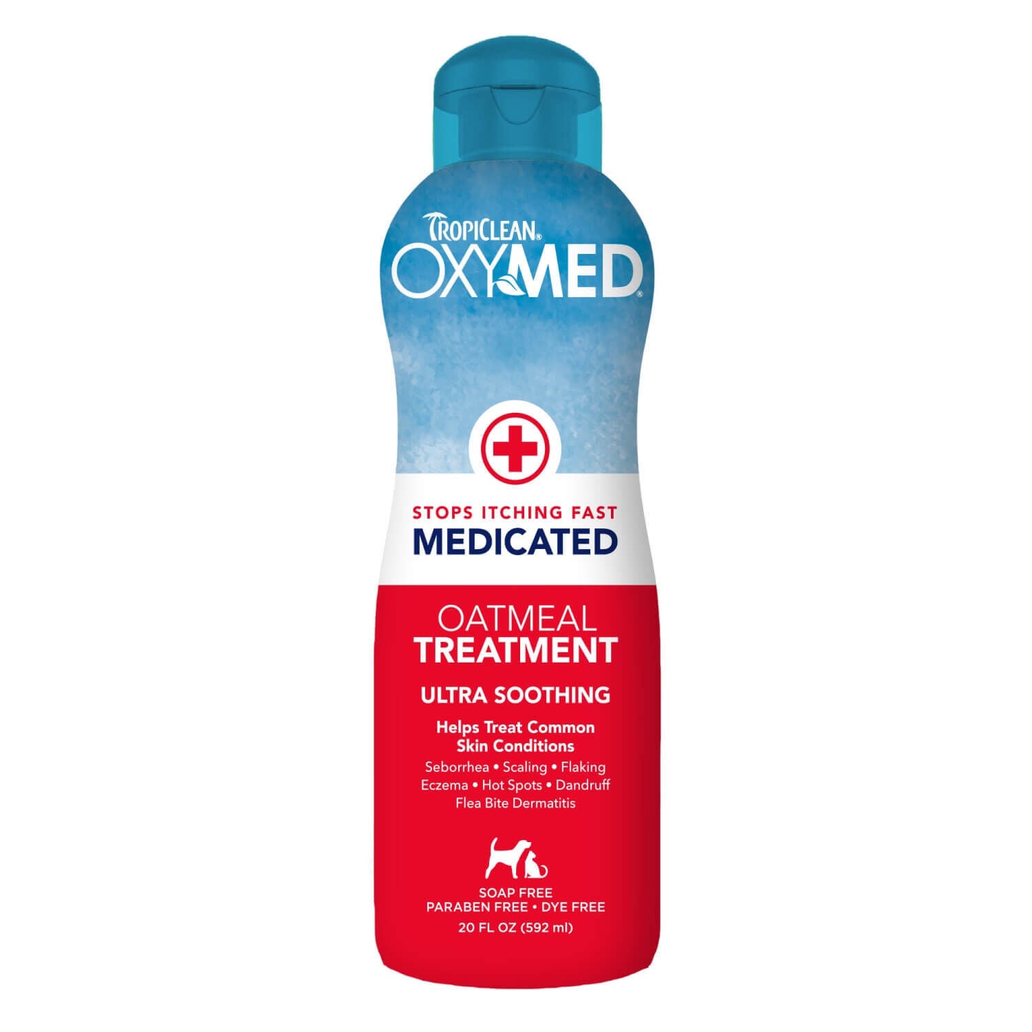 Tropiclean Oxymed Medicated Anti-Itch Conditioning Treatment For Dogs & Cats