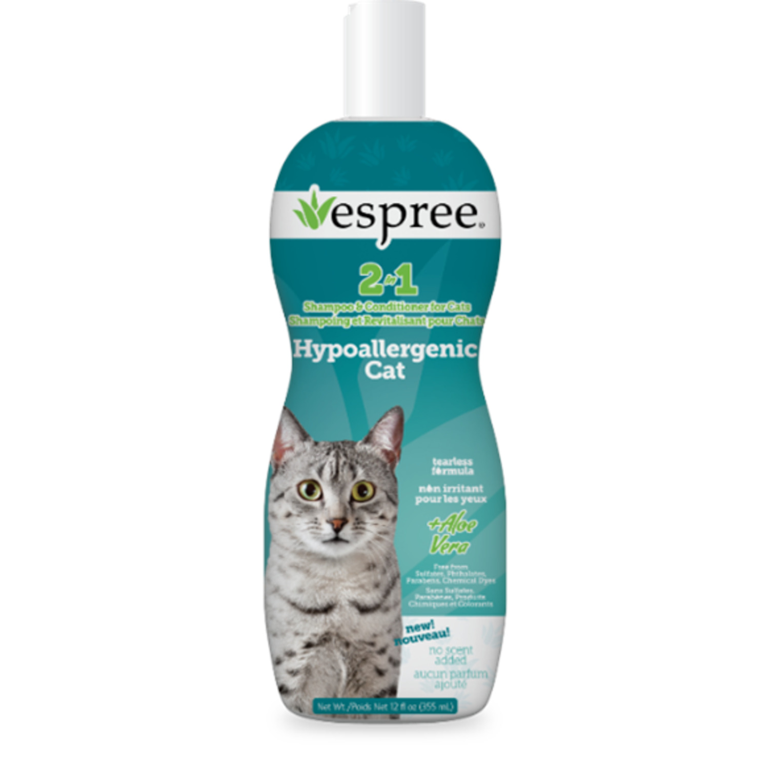 Espree 2:1 Hypoallergenic Cat Shampoo & Conditioner, 20Oz