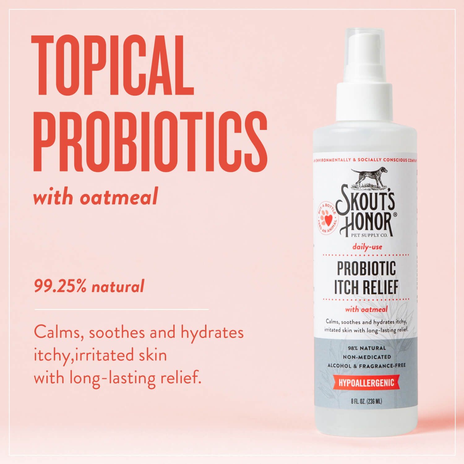 Skout's Honor Probiotic Itch Relief For Dogs & Cats