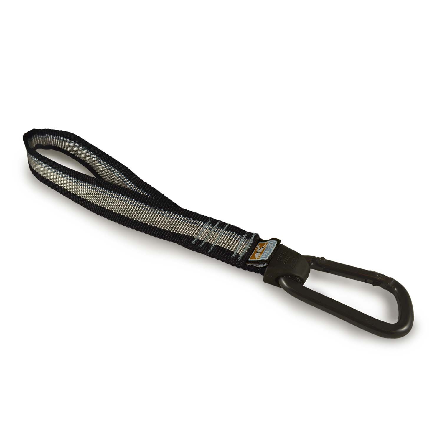 Kurgo Seatbelt Tether For Dogs With Carabiner, Black