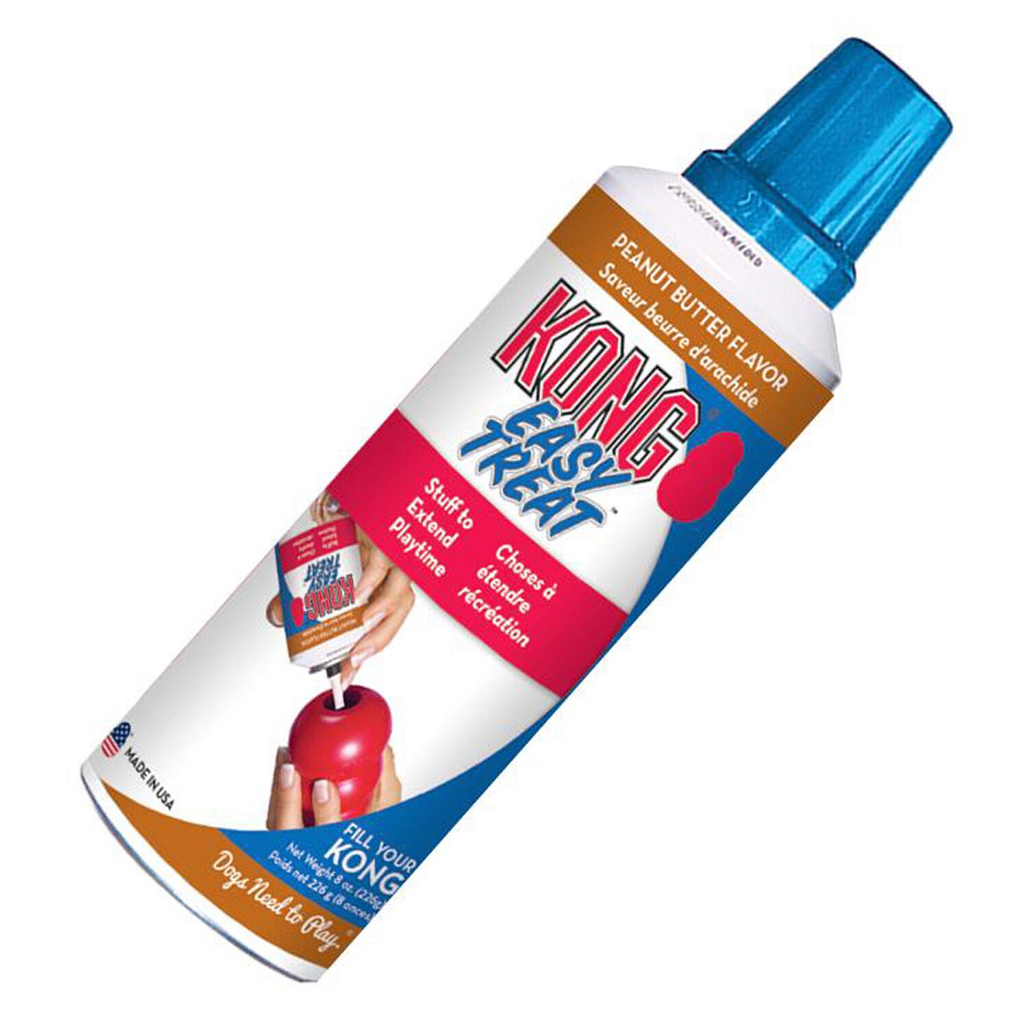 Kong Easy Treat, Dog Treat Paste - Peanut Butter
