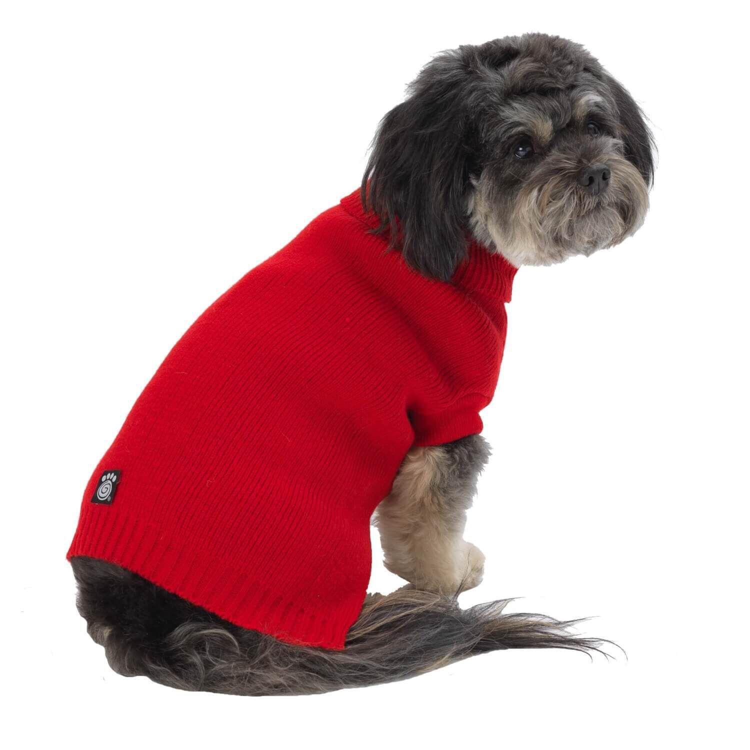 Petrageous Baxter's Crew Red Pullover Dog Sweater