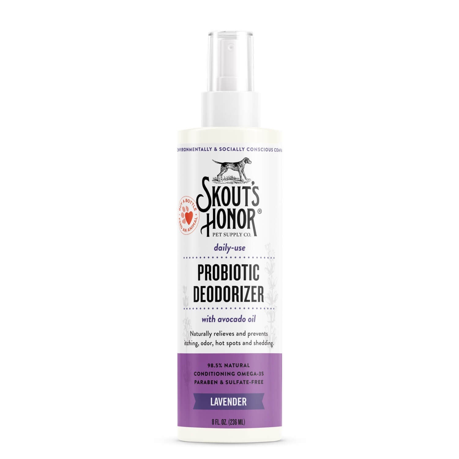 Skout's Honor Probiotic Deodorizer Lavender