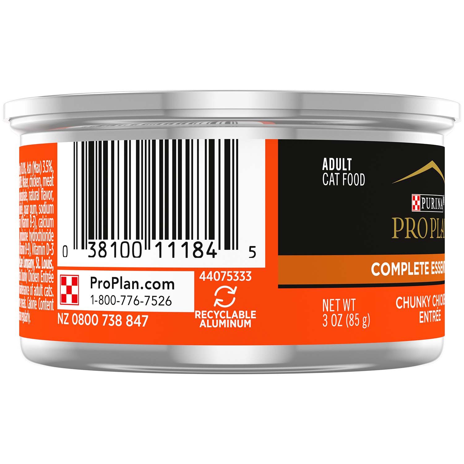 Purina Pro Plan Classic Chunky Chicken Entree Cat Food