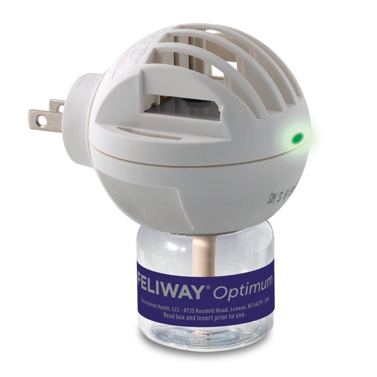 Feliway Optimum Cat,Enhanced Calming Pheromone Diffuser Starter Kit For Cats 30 Day Starter Kit