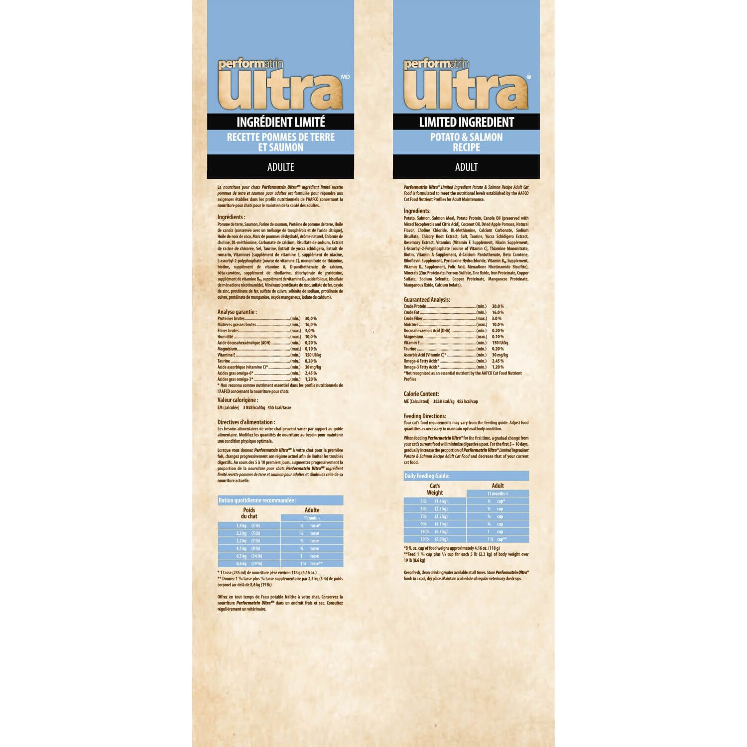 Performatrin Ultra Limited Ingredient Potato & Salmon Adult Dry Cat Food