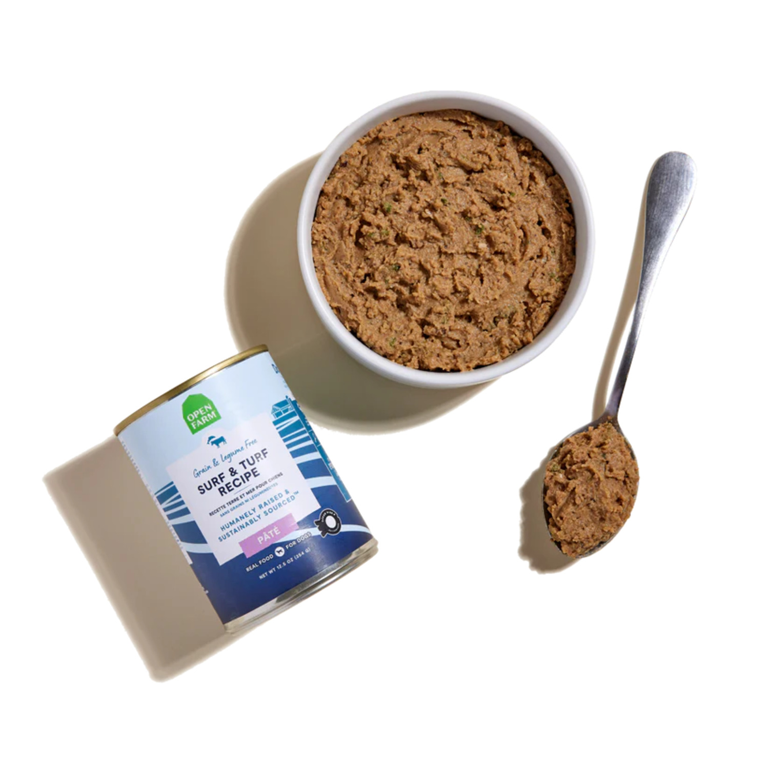 Open Farm Surf & Turf P&acirc;t&eacute; Recipe Wet Dog Food, 12.5Oz - Pack Of 12