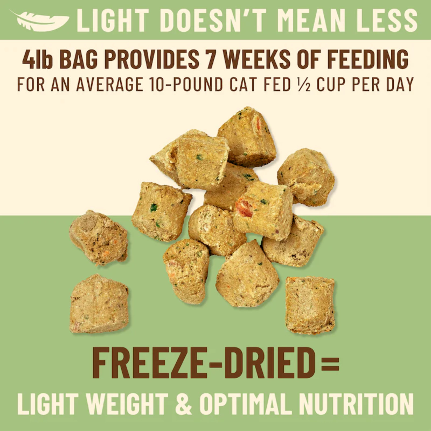 Primal Kibble In The Raw Chicken Recipe Freeze-Dried Raw Cat Food, 4Lb
