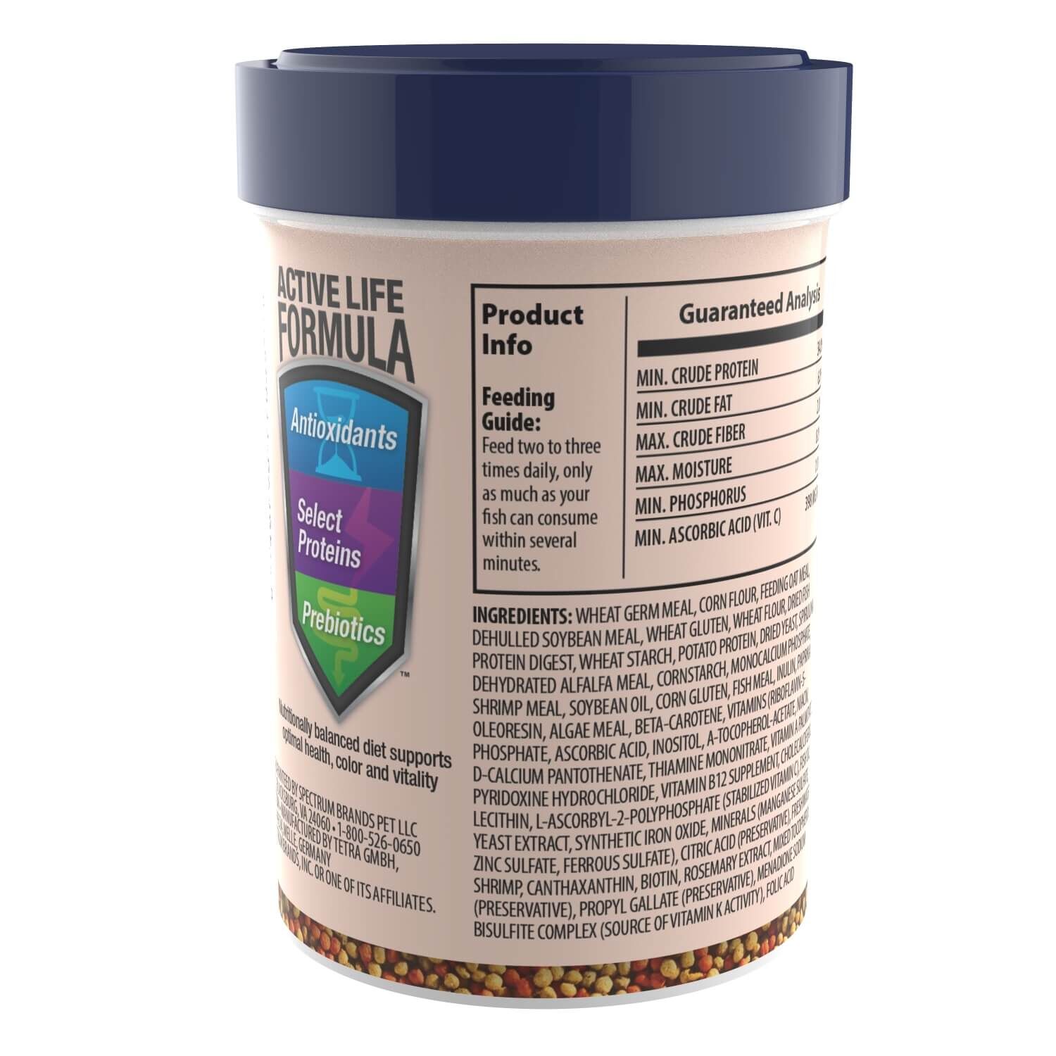 Tetra Goldfish Variety Pellets, Balanced Diet