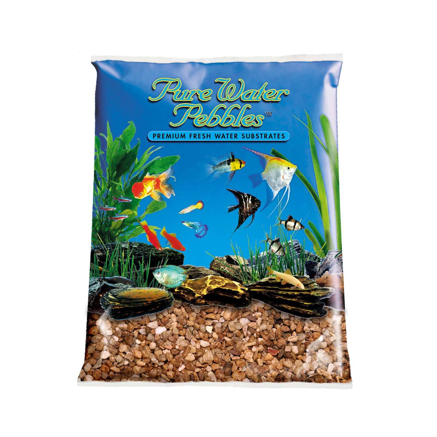 Pure Water Pebbles Aquarium Gravel, Nutty Pebbles