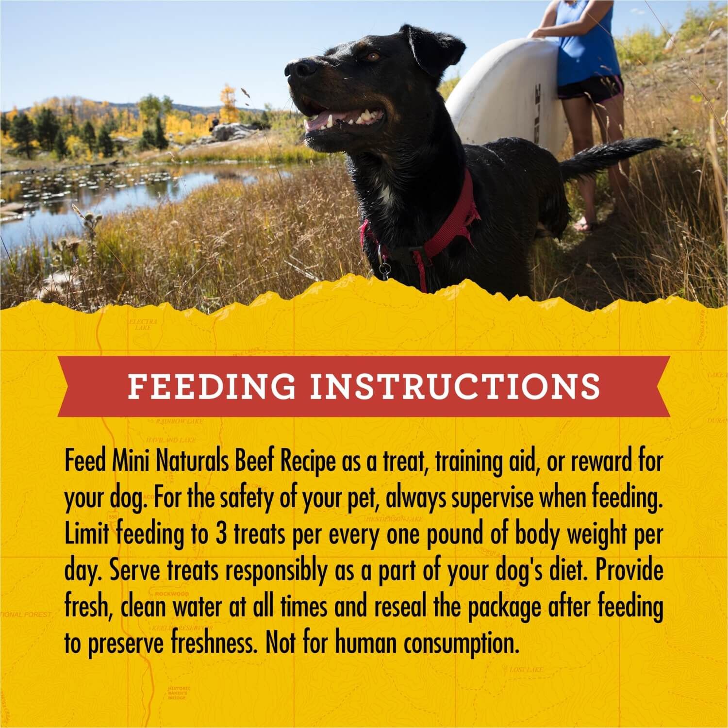 Zuke's Mini Naturals Soft & Chewy Dog Training Treats With Beef