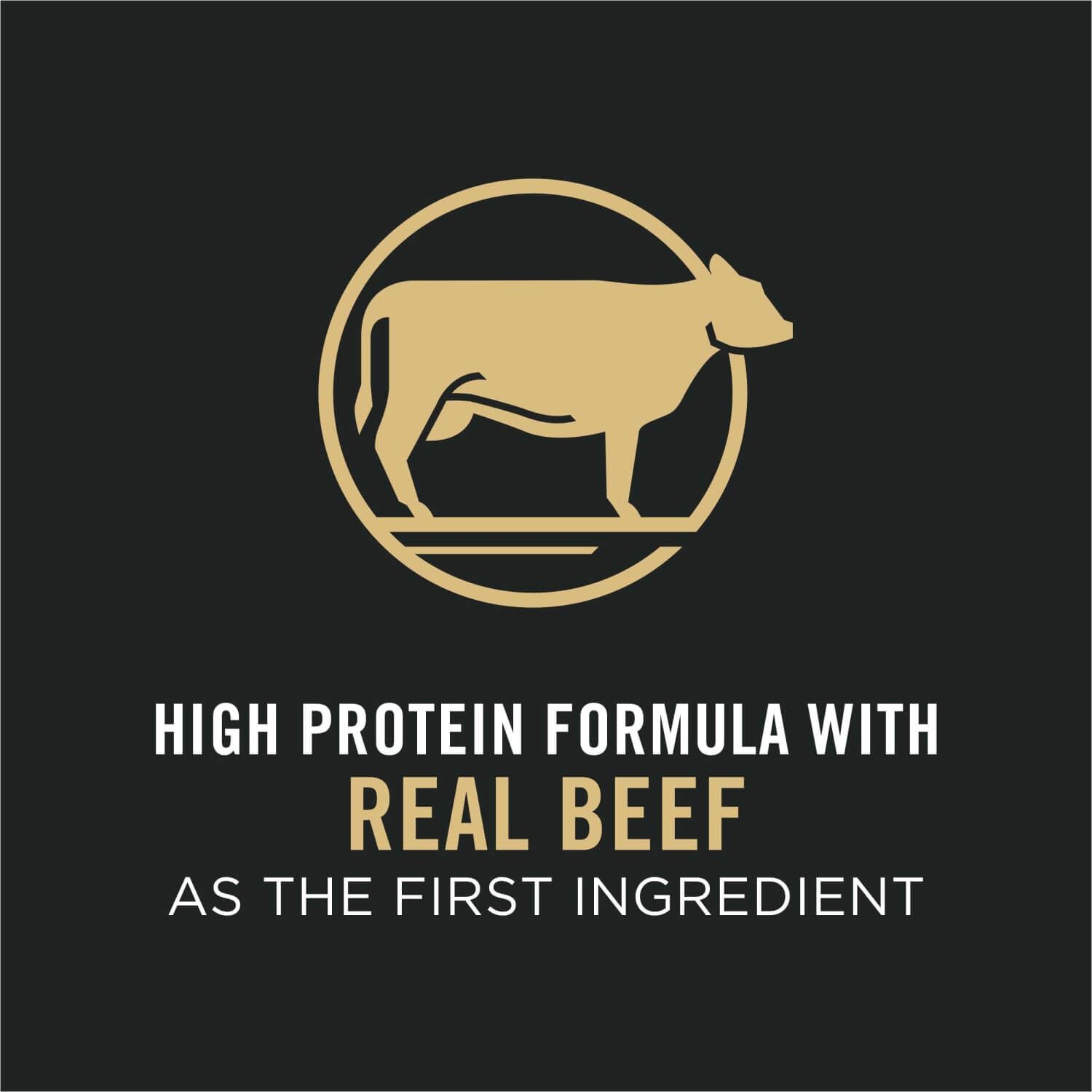 Purina Pro Plan Shredded Blend High Protein Beef & Rice Formula Dry Dog Food