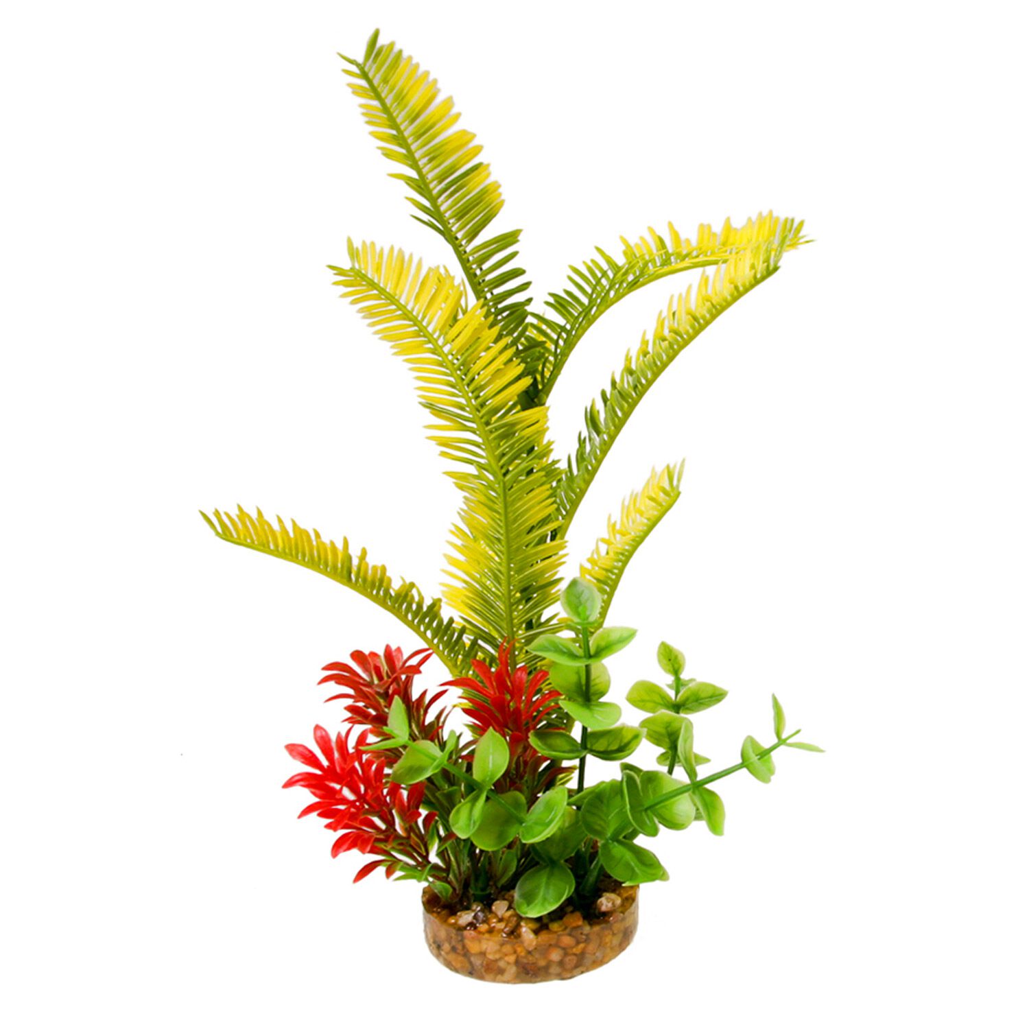 Blue Ribbon Colorburst Florals Jurassic Fern - Green Aquarium Plant