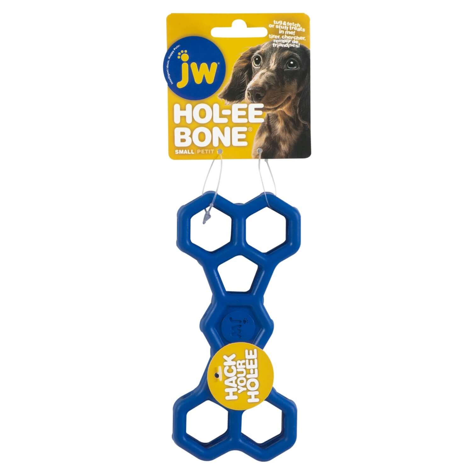 Jw Pet Hol-Ee Bone Durable Dog Toy, Assorted Colors