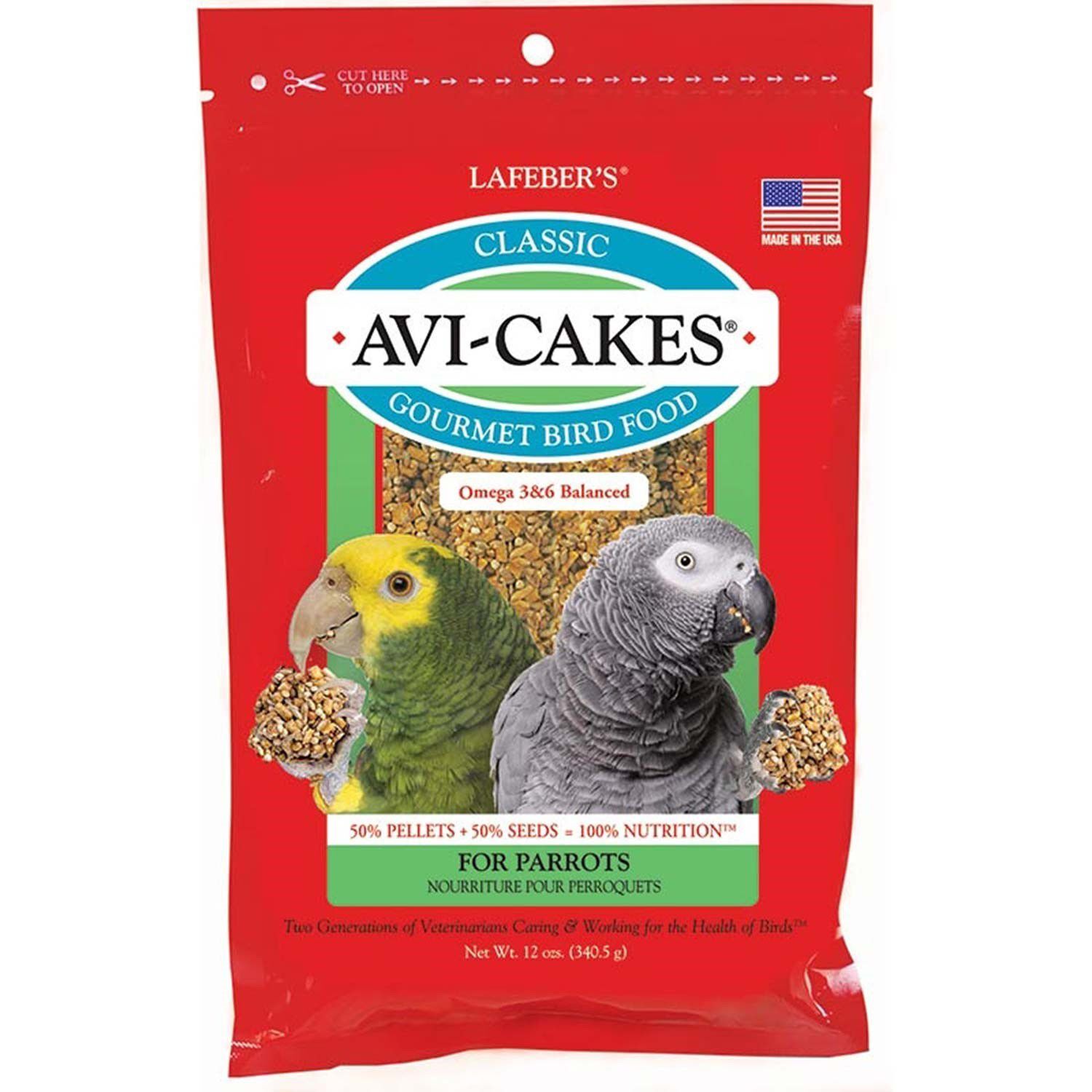 Parrot Classic Avi-Cakes Bird Food