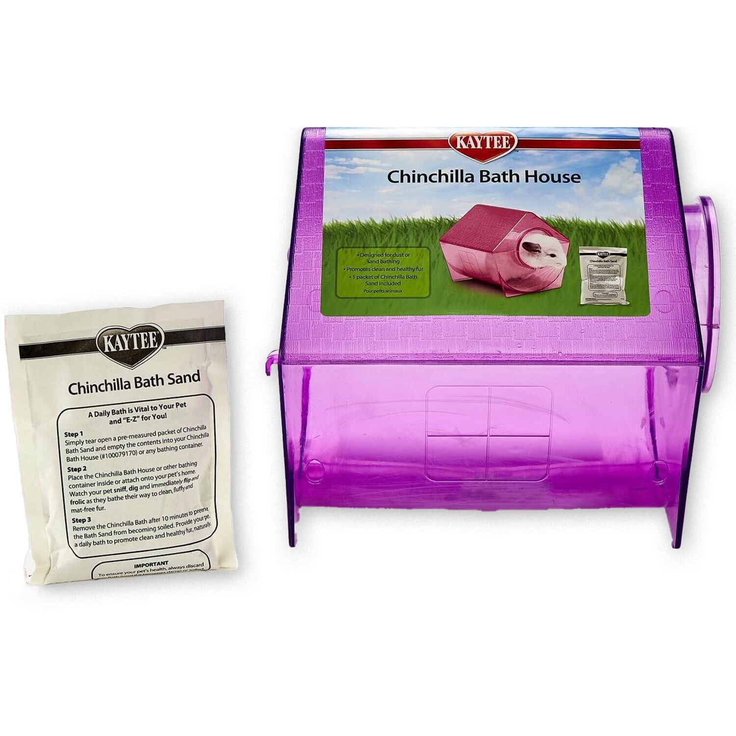 Kaytee Chinchilla Bath House