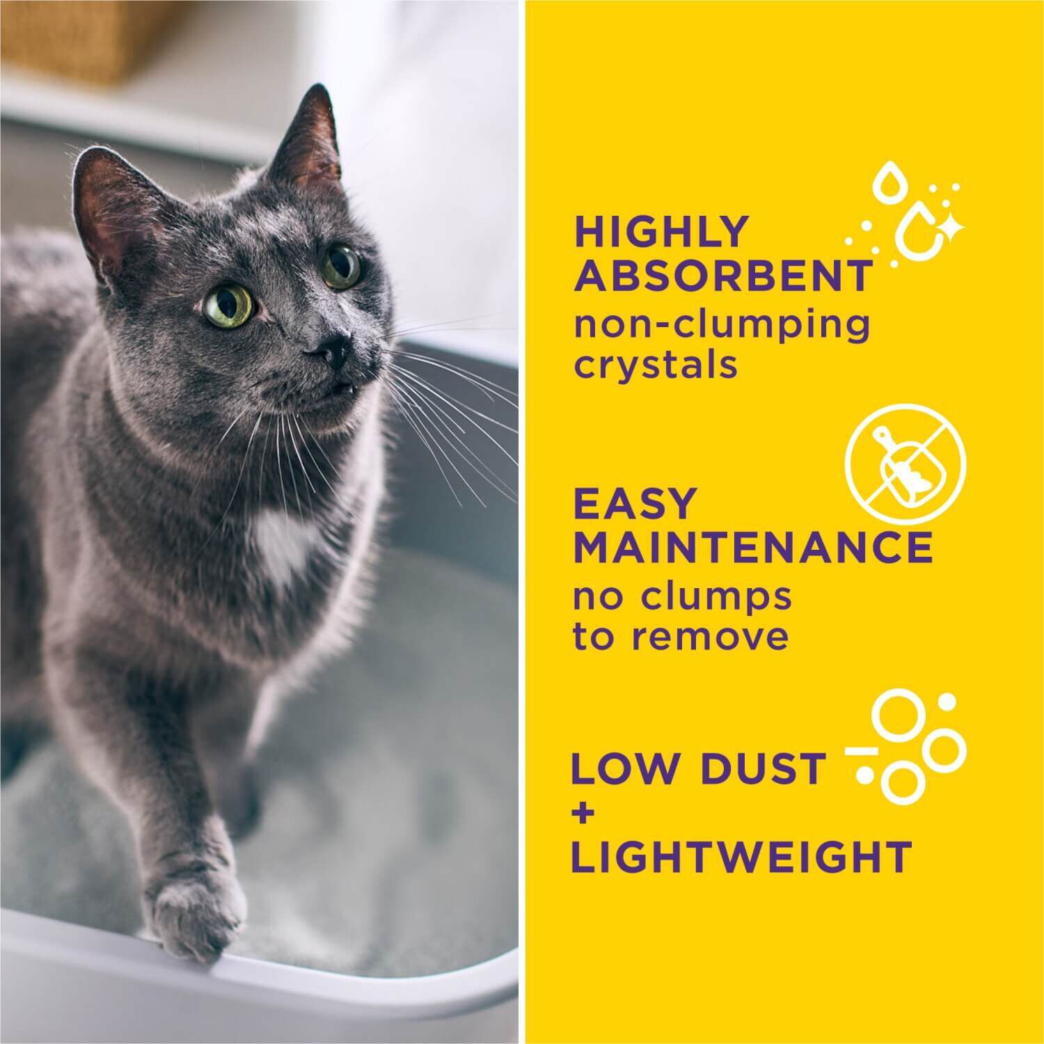 Tidy Cats Tidy Care Alert Health Monitoring Cat Litter With Silica Crystals