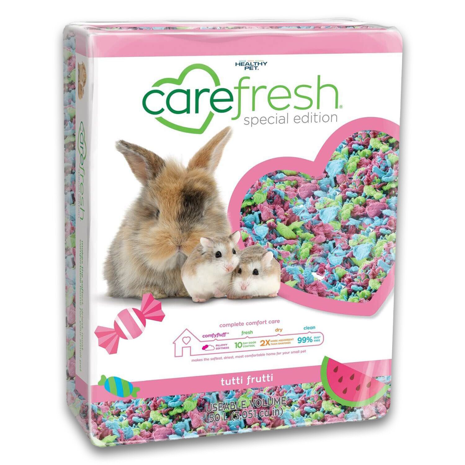 Carefresh Tutti Frutti 50L Small Animal Bedding