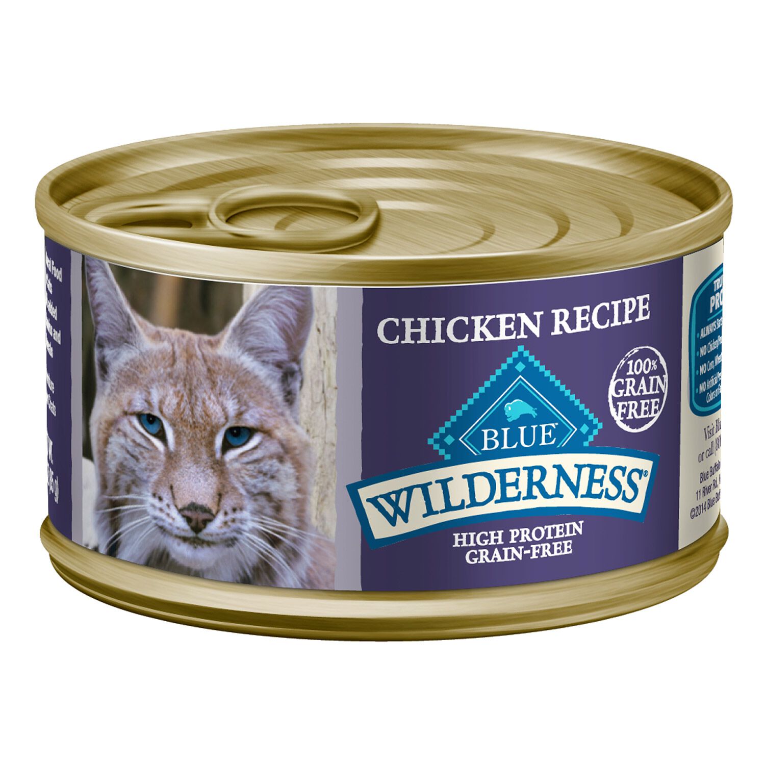 Blue Buffalo Wilderness Grain-Free Chicken Recipe Adult Wet Cat Food
