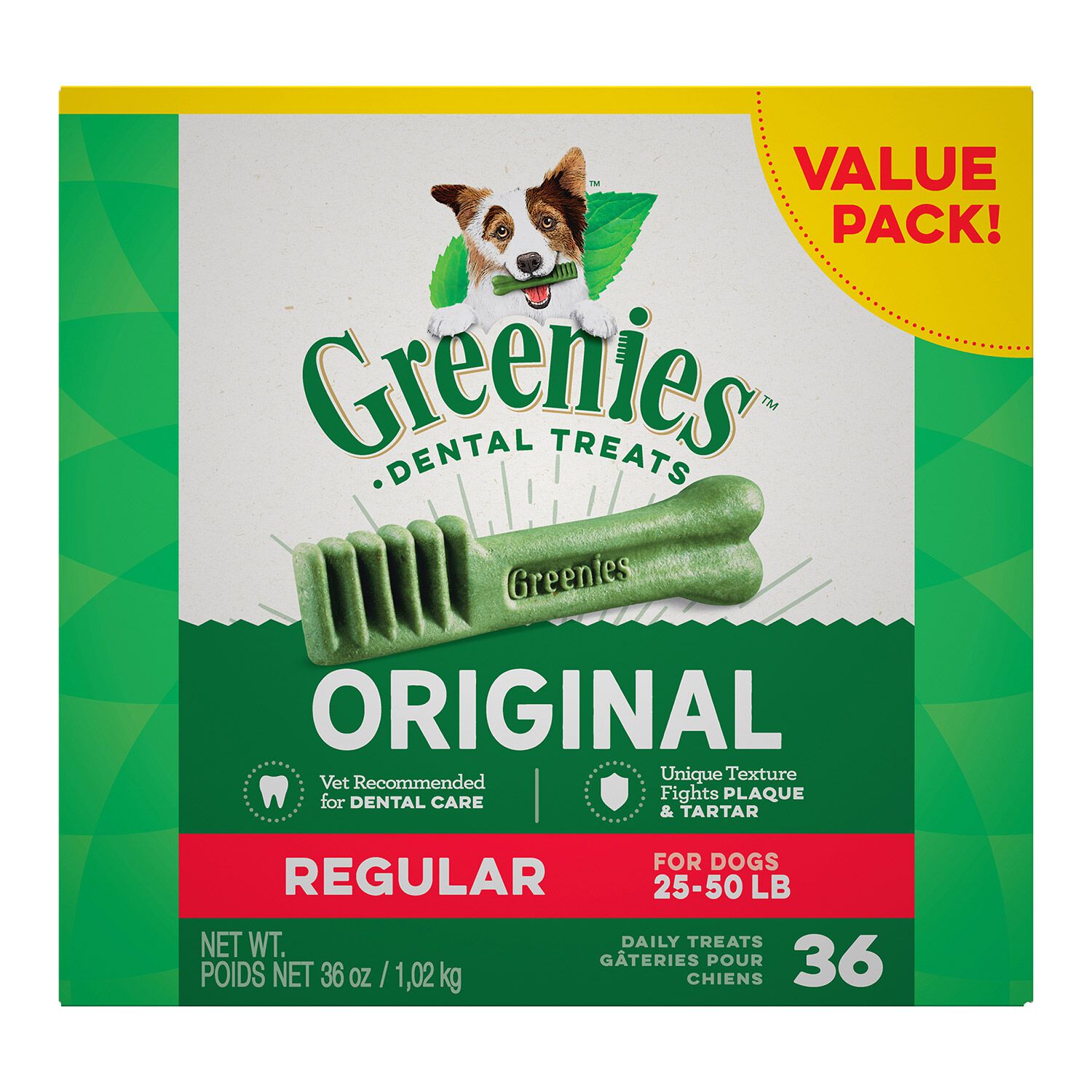 Greenies Original Dental Chews Regular