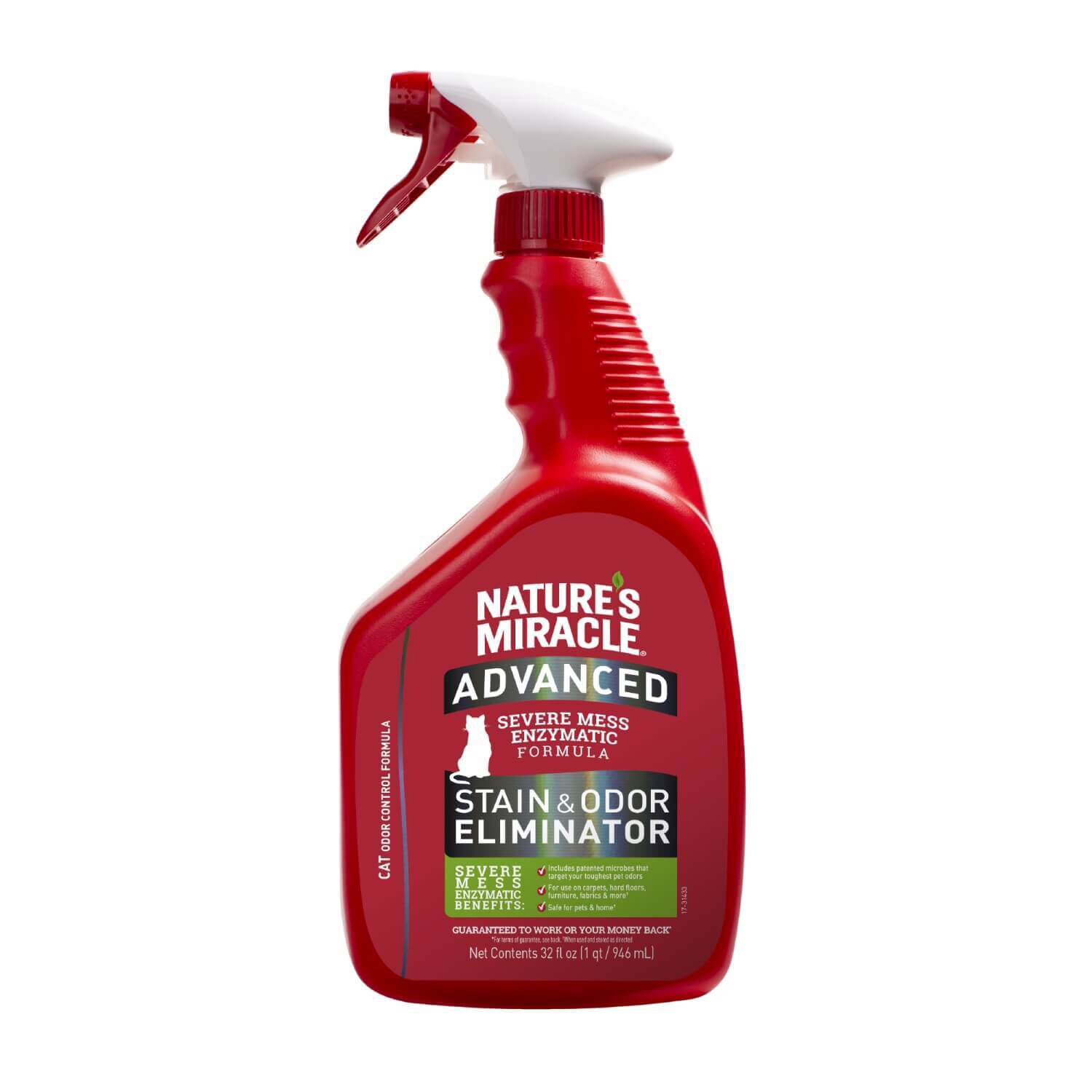 Nature's Miracle Just For Cats Advanced Formula Cat Stain & Odor Remover