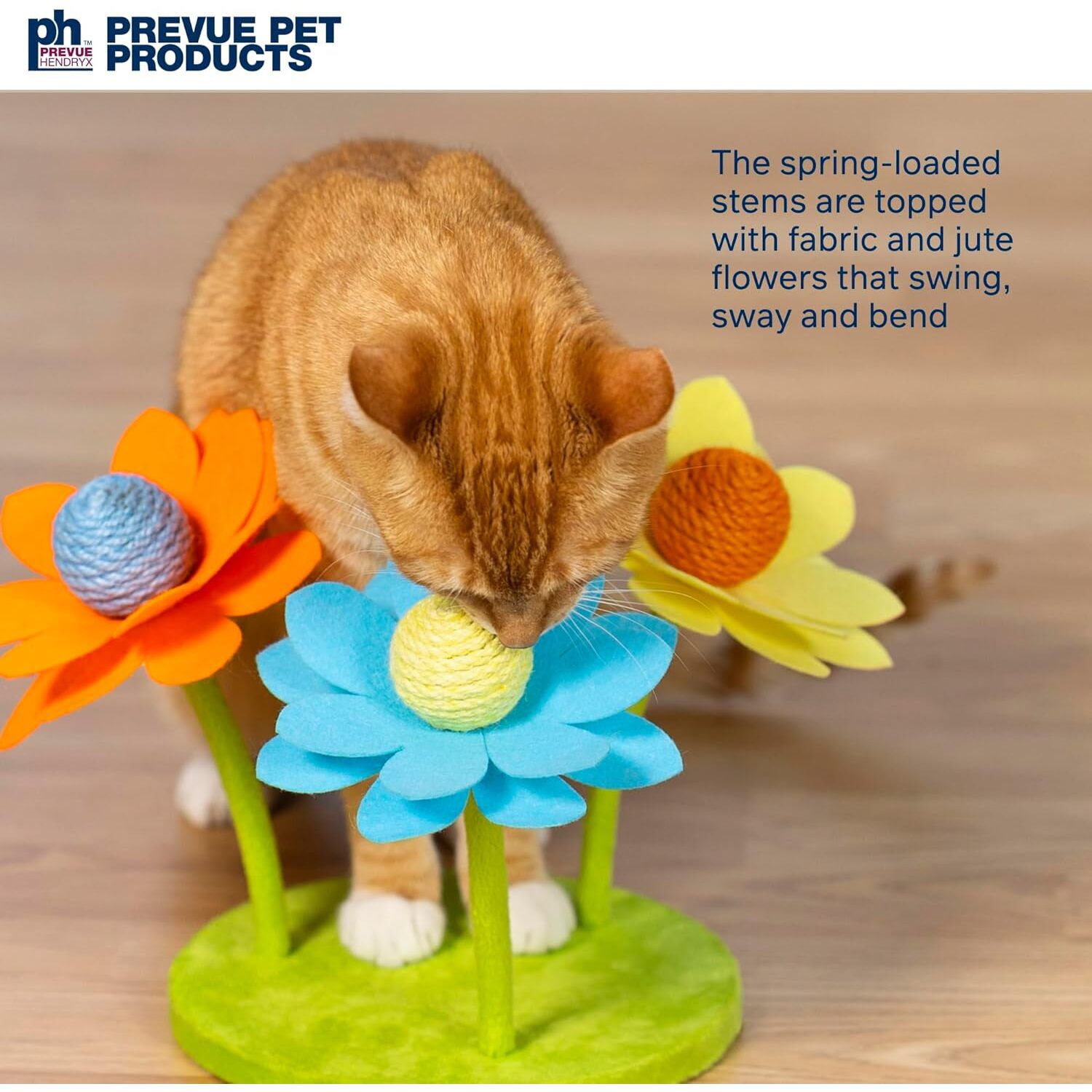 Prevue Pet Products Garden Sway N' Play Interactive Cat Toy
