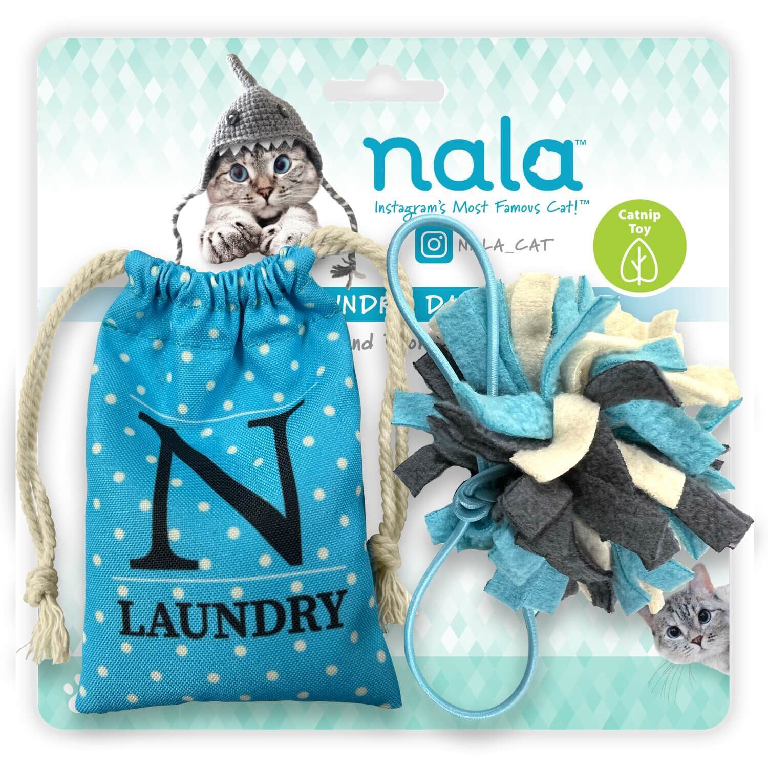 Nala Doorknob Dangler Catnip Cat Toy, 2 Pack