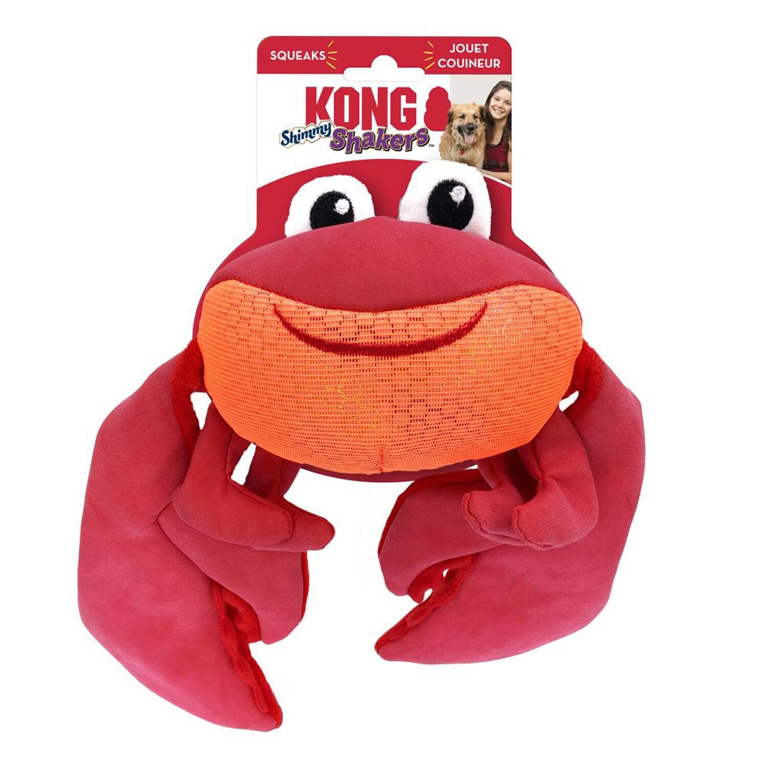 Kong Shakers&trade; Shimmy Crab Dog Toy