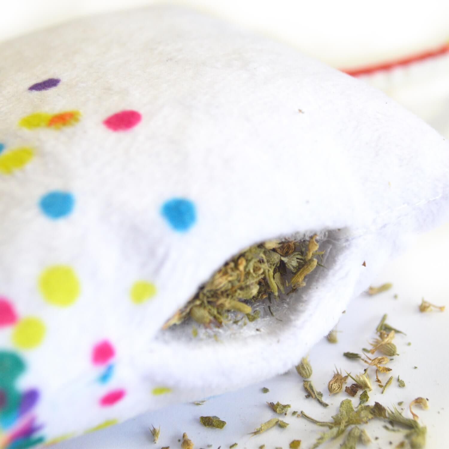 Meowijuana "Get Lit" Birthday Cake Refillable Catnip Cat Toy