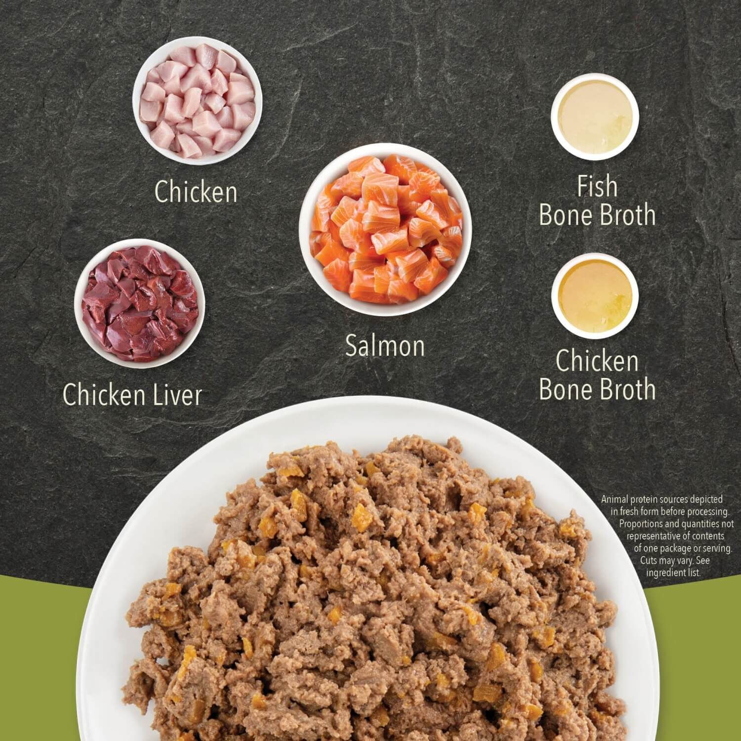 Acana Salmon & Chicken In Bone Broth Wet Cat Food,