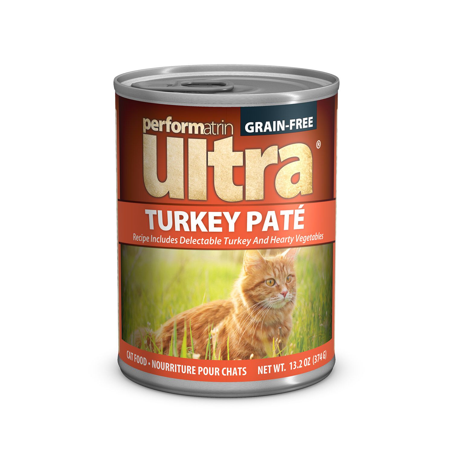 Performatrin Ultra Grain-Free Turkey Pate Wet Cat Food