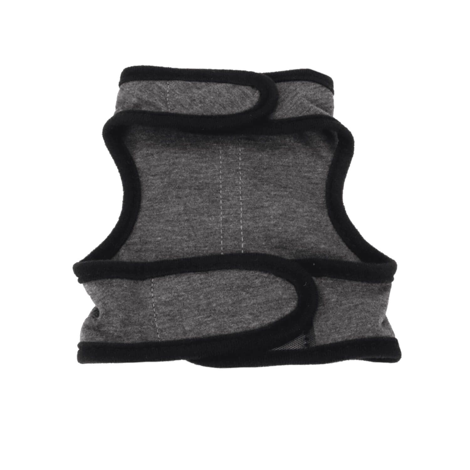Coastal Pet Products Adjustable Cat Wrap Harness With 6' Leash, Gray, 11"-16"