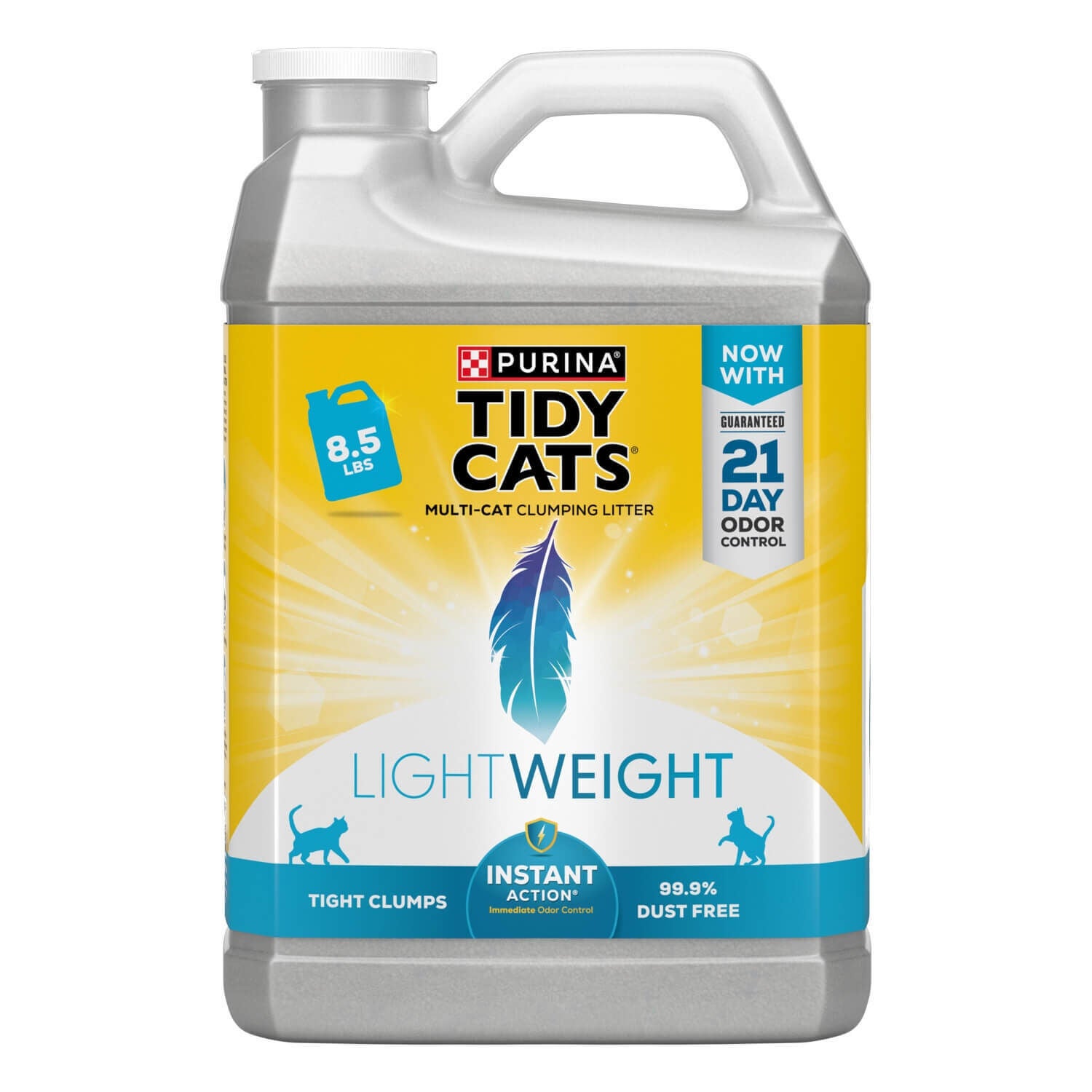 Purina Tidycats Lightweight, Low Dust, Clumping, Odor Control Instant Action Cat Litter