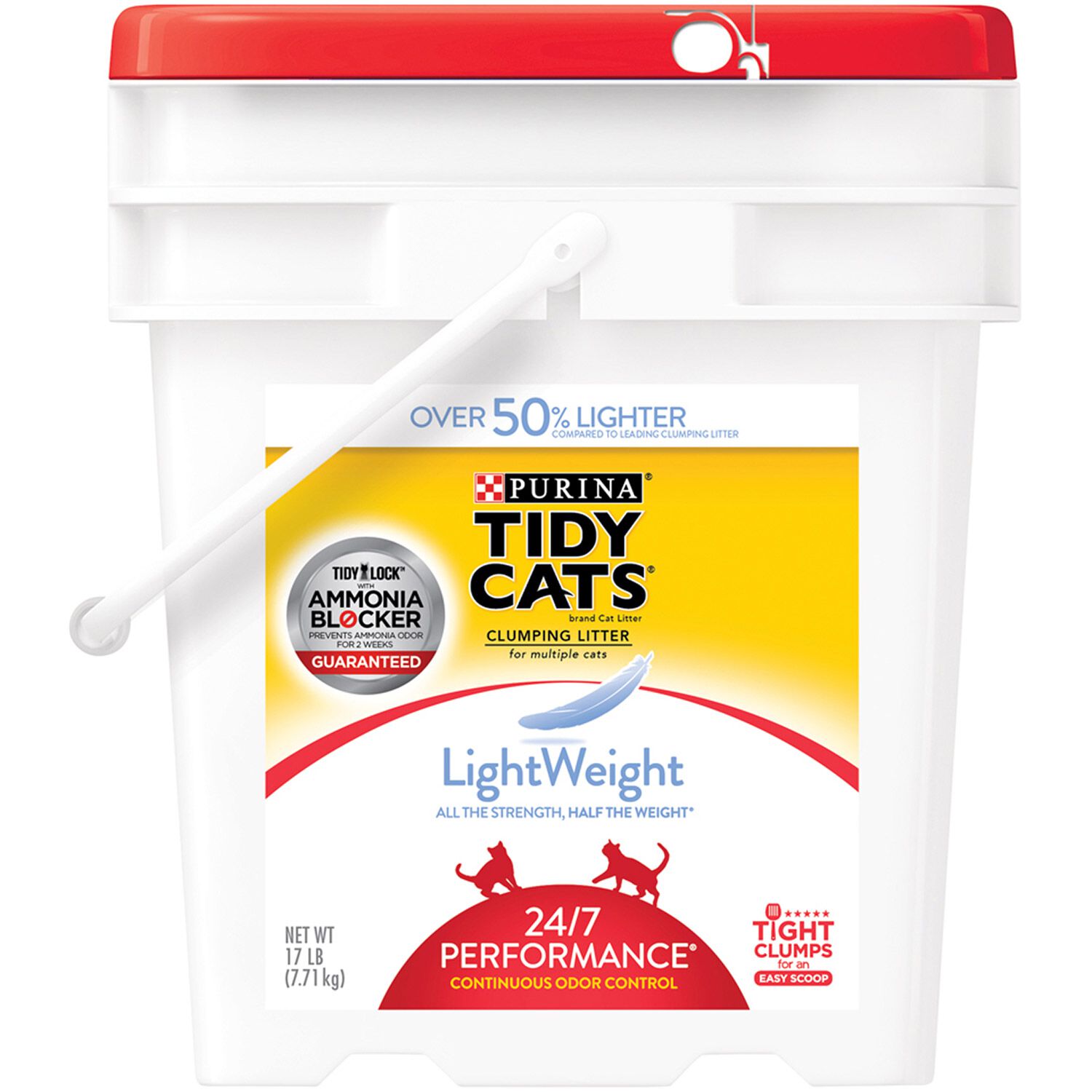 Tidy Cats Lightweight 24/7 Performance For Multiple Cats Clumping Cat Litter